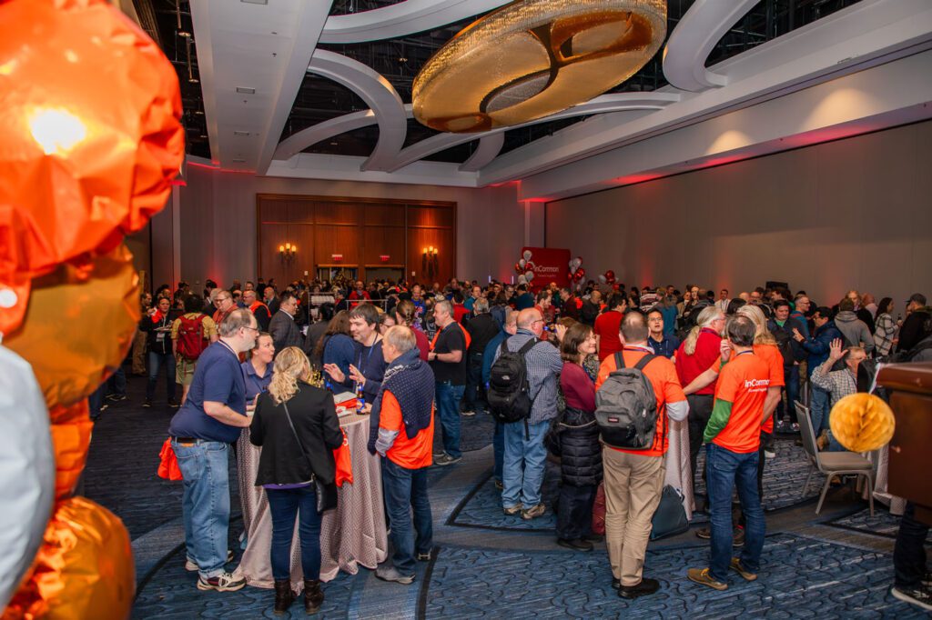 InCommon 20th Birthday party group photo.